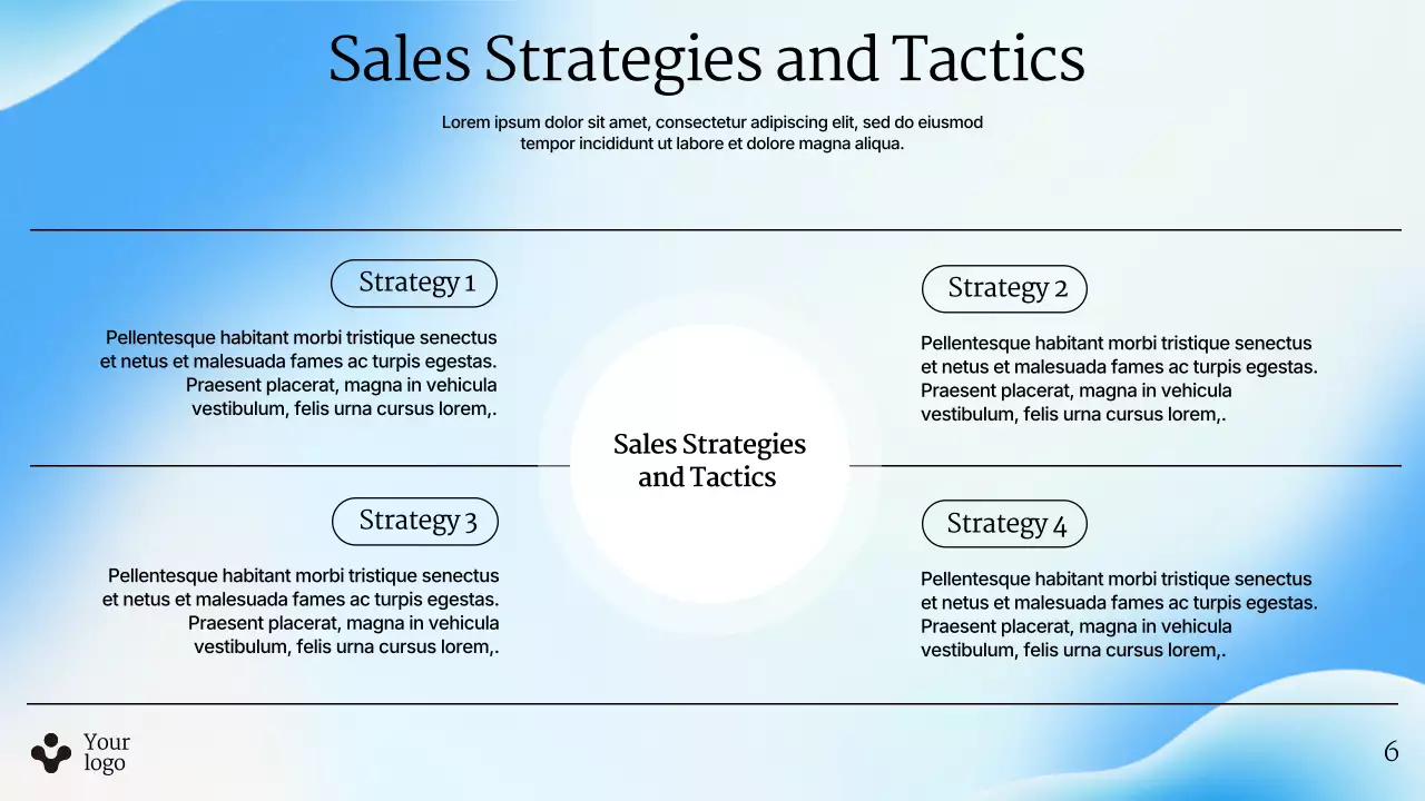 Blue Modern Business Guide Presentation