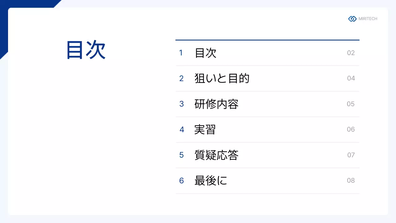 青 シンプル ビジネス 資料 プレゼンテーション