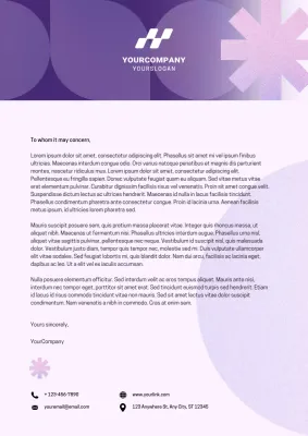 Simple Gradient New Year Eve Celebration Party Letterhead Document Poster