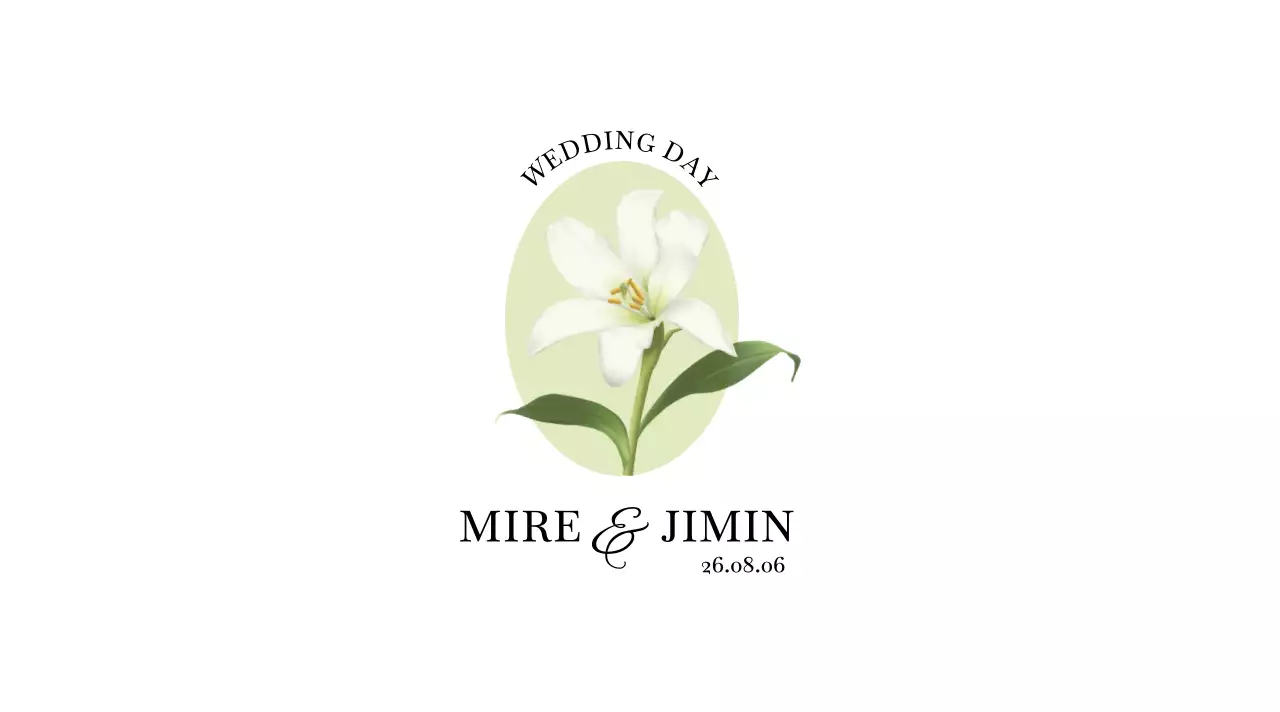 화이트와 블랙의 심플하고 고급스러운 결혼식 웨딩 워터