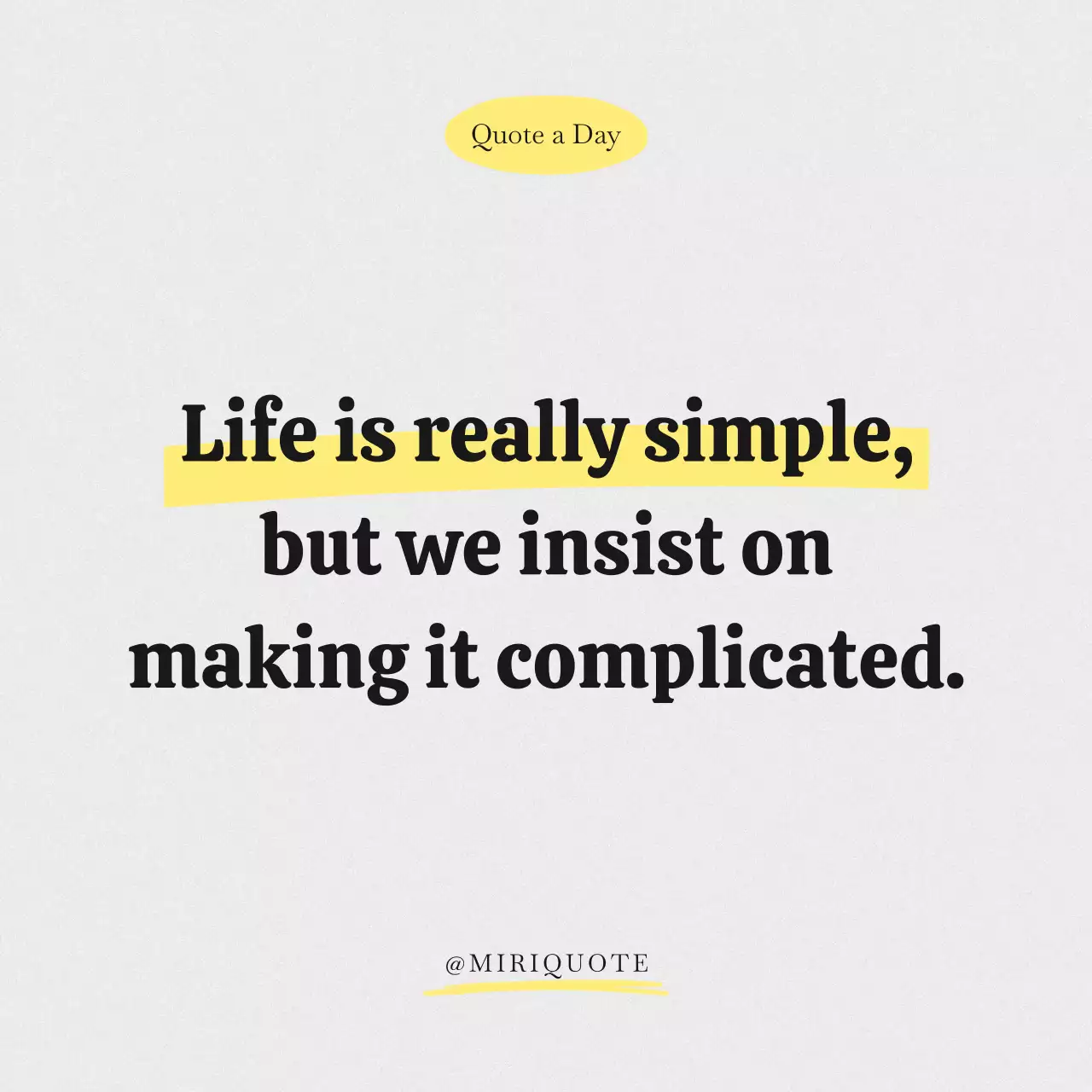 Yellow Minimal Motivation Announcement Social Media Post