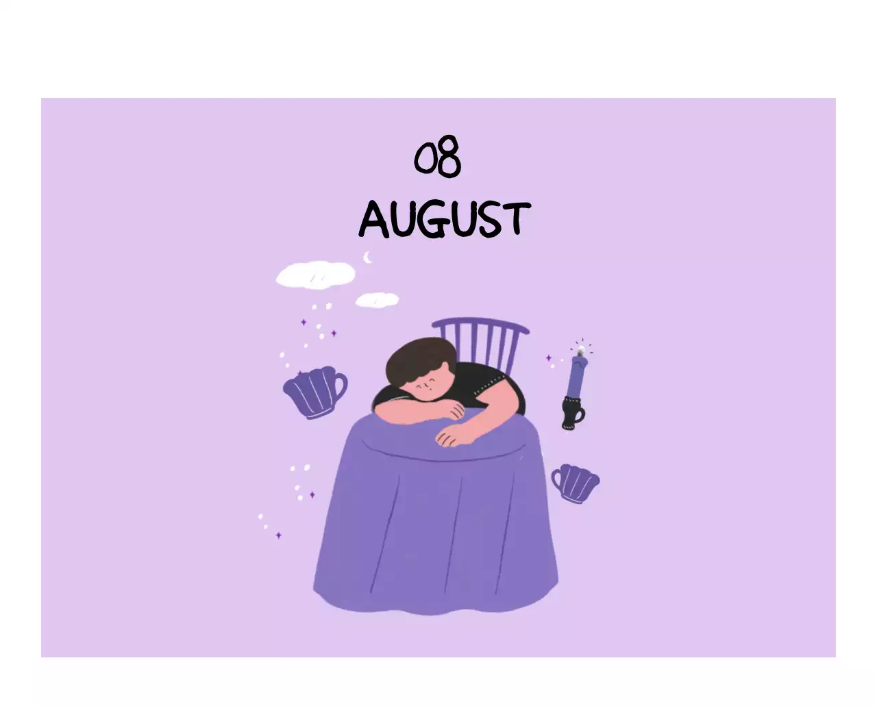 알록달록한 귀여운 일상 일러스트 컨셉