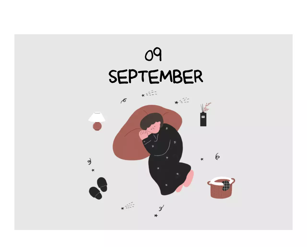 알록달록한 귀여운 일상 일러스트 컨셉