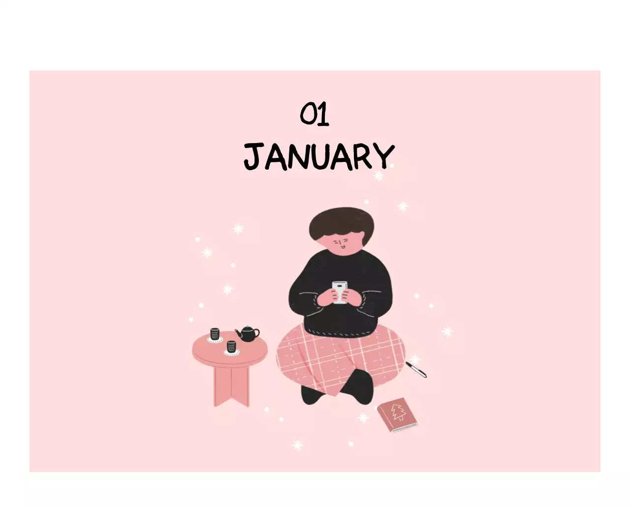 알록달록한 귀여운 일상 일러스트 컨셉