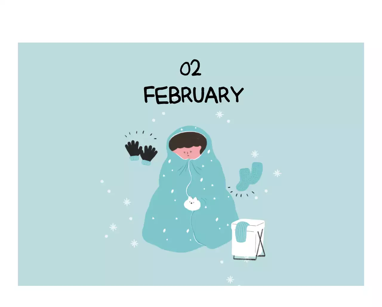 알록달록한 귀여운 일상 일러스트 컨셉