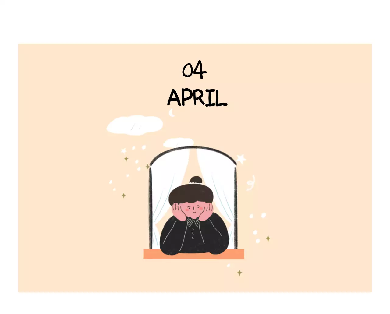 알록달록한 귀여운 일상 일러스트 컨셉