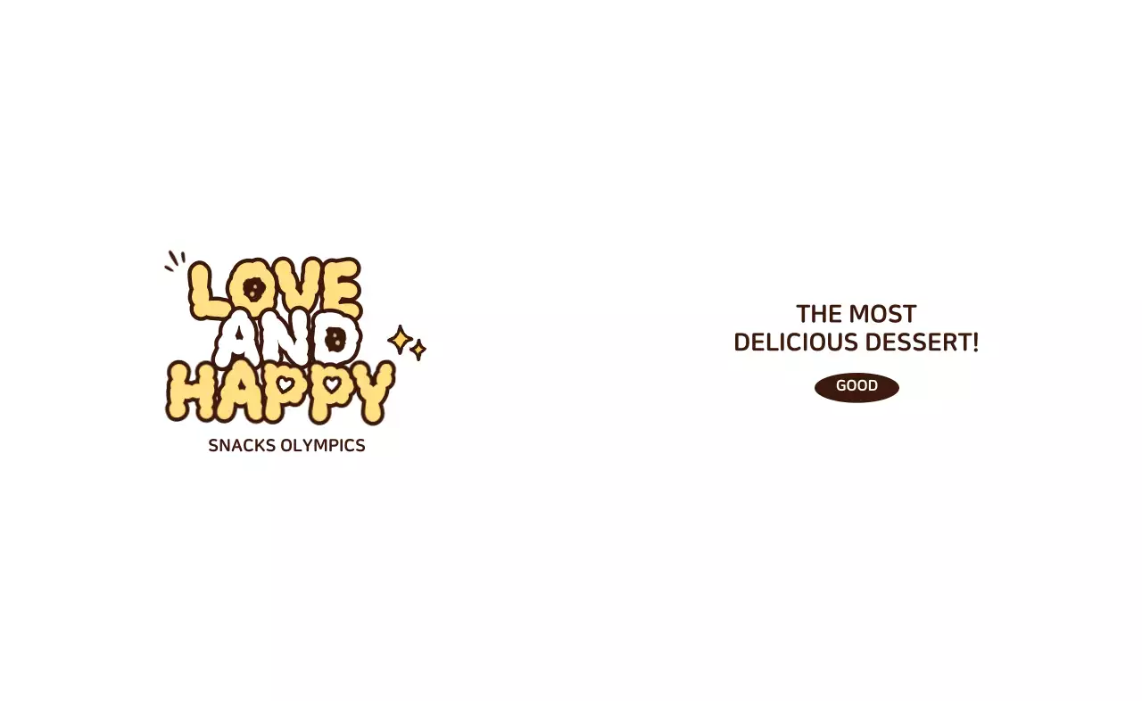 쿠키와 귀여운 컨셉의 텍스트가 있는 행사 굿즈