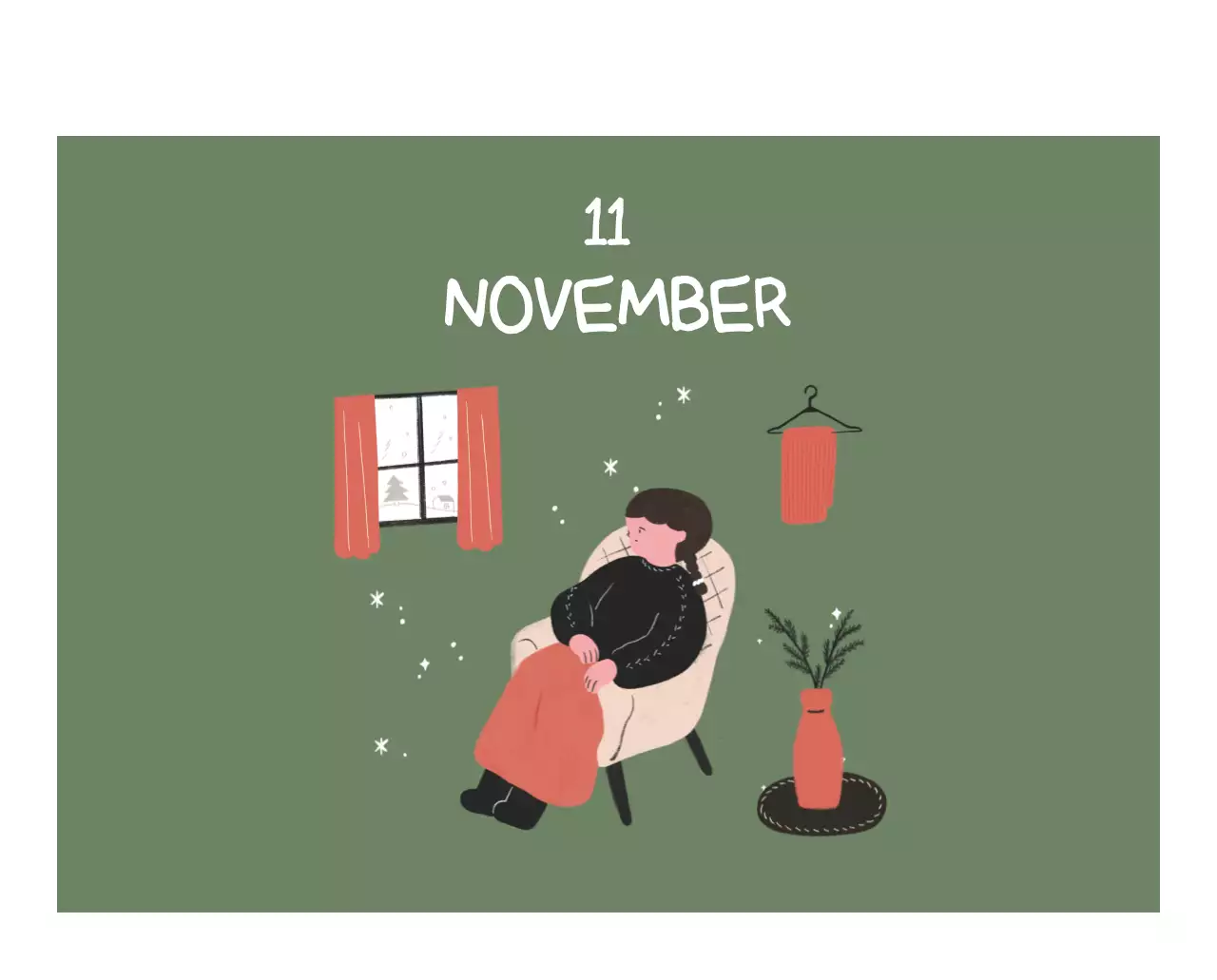 알록달록한 귀여운 일상 일러스트 컨셉