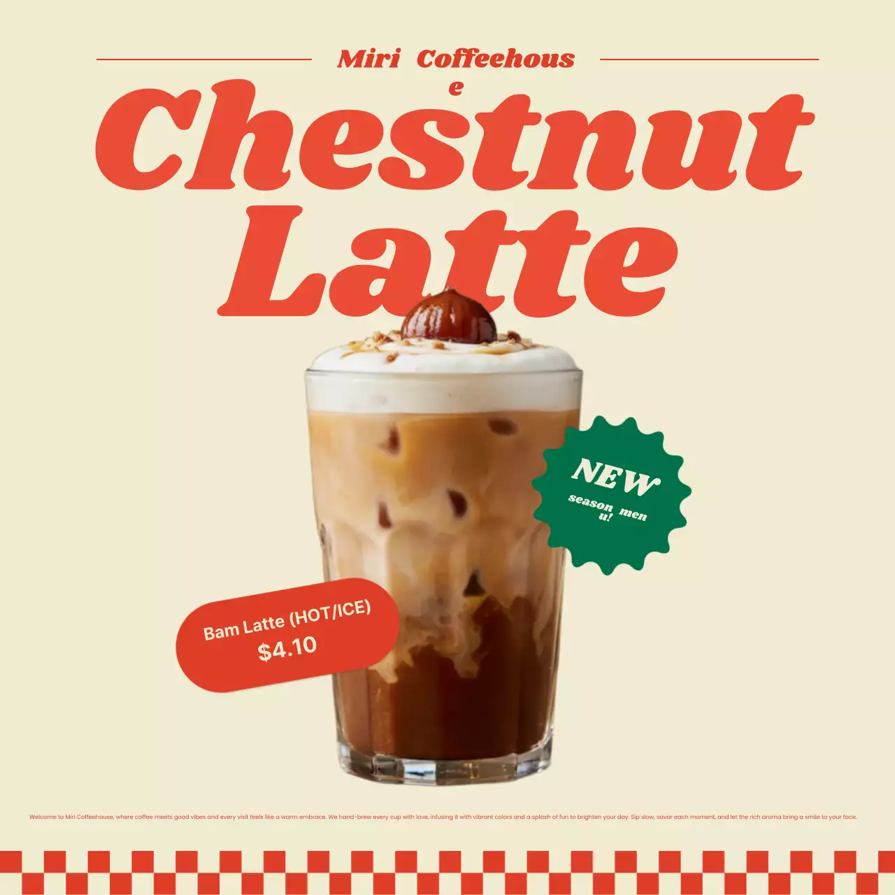 Vintage coffee advertisement