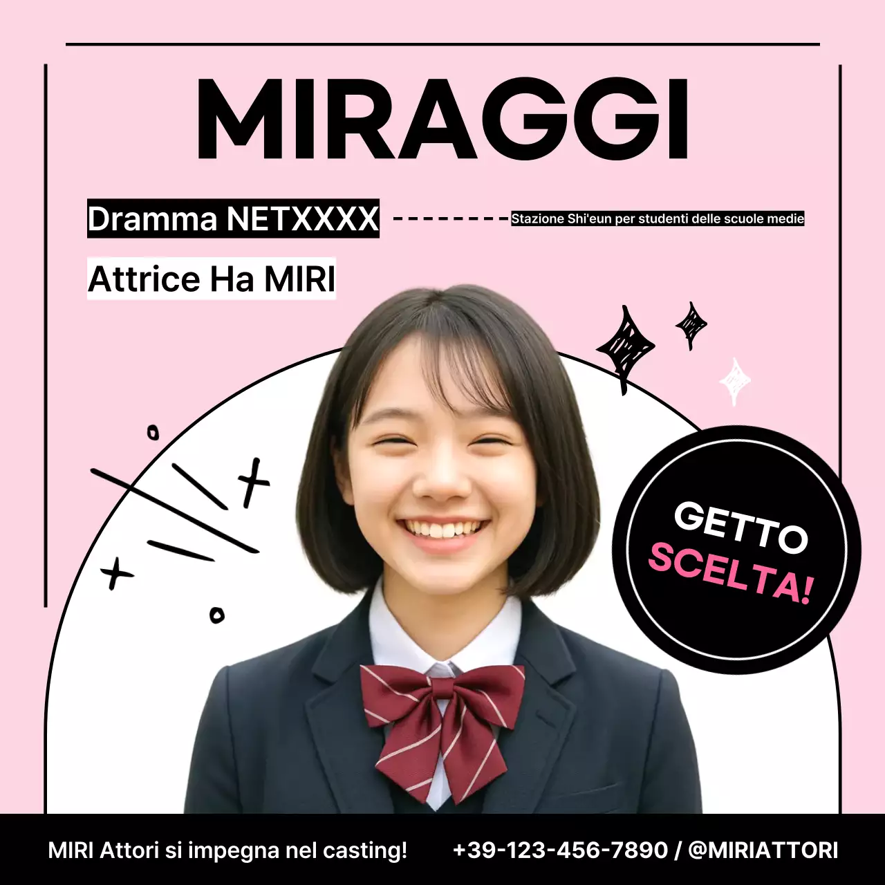 Promozione del dramma moderno rosa