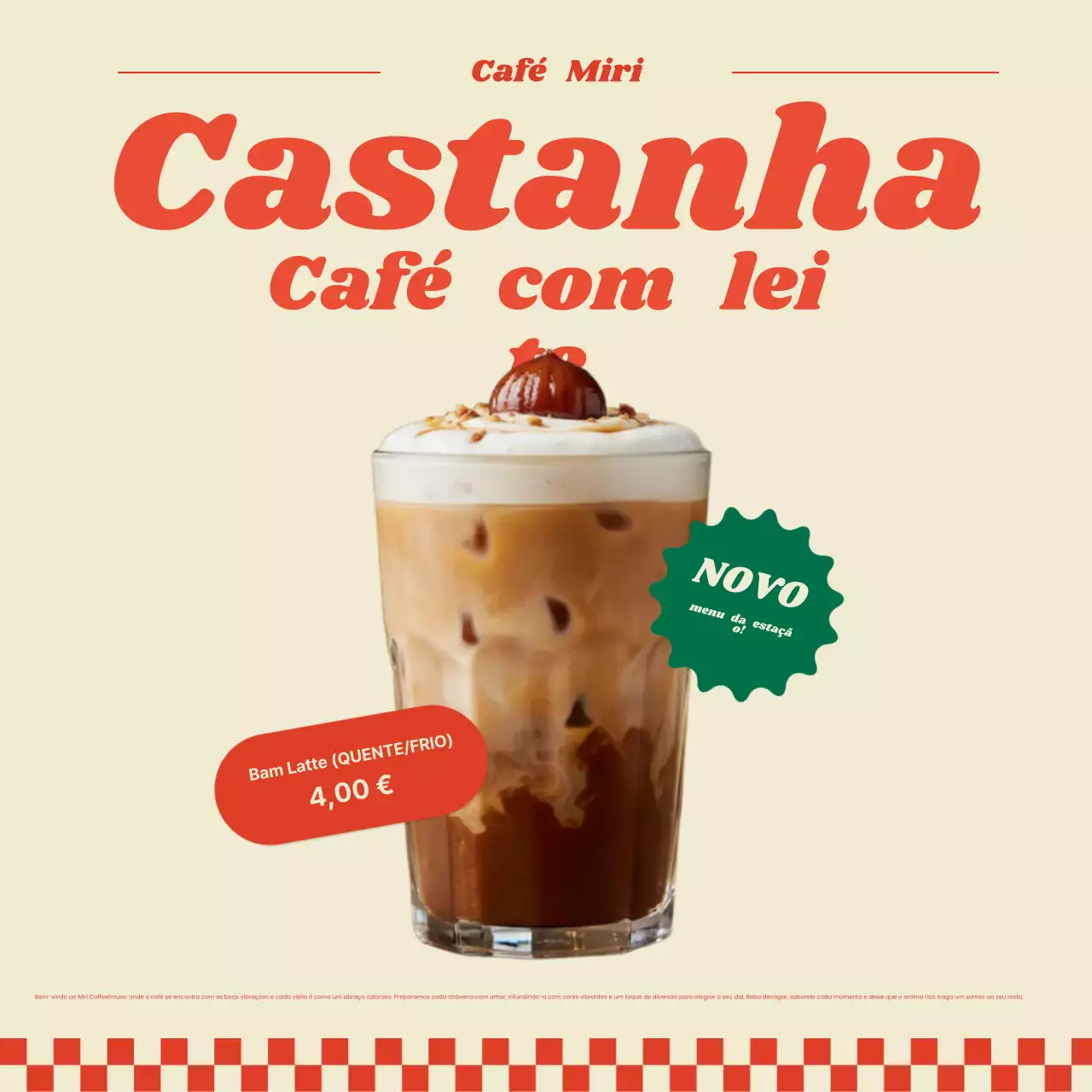 Anúncio vintage de café