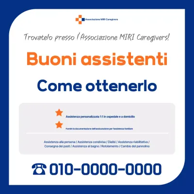 Annuncio di reclutamento per assistenti Blue Clean