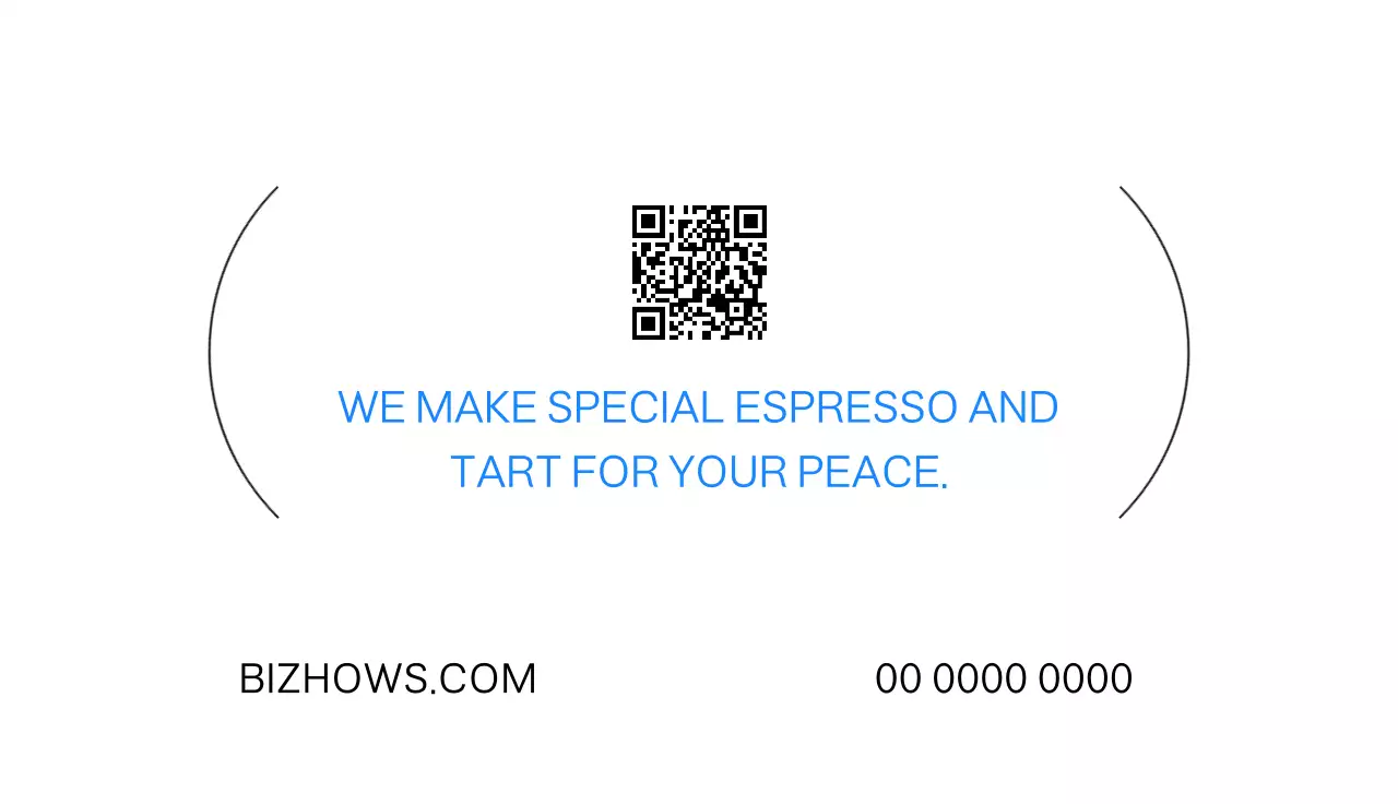 強烈なポイントカラーが印象的な英文名刺