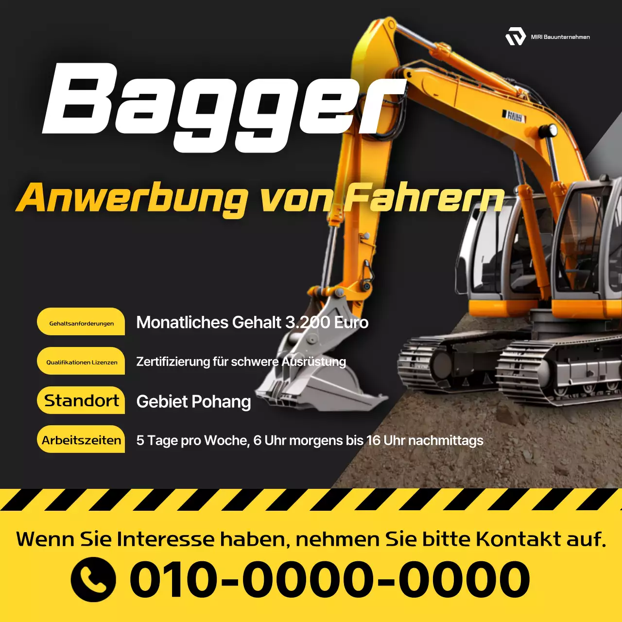 Schwarze moderne Personalbeschaffung