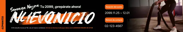 Evento de fitness moderno de Orange