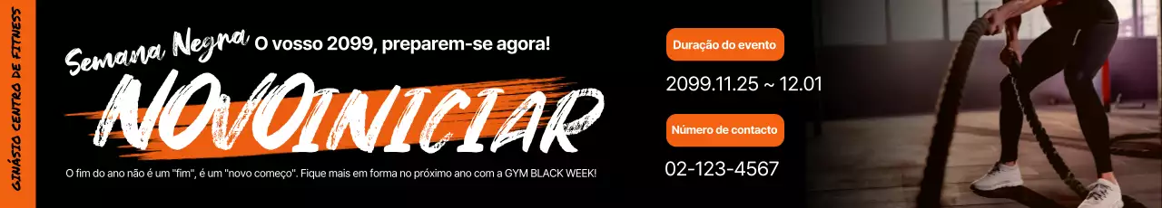 Evento Orange Modern Fitness