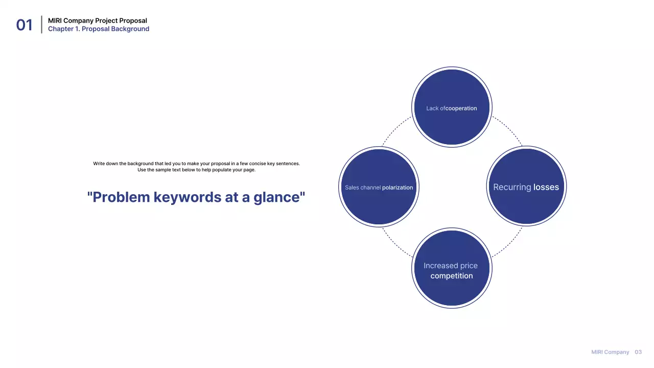 Blue Modern Planning Proposal