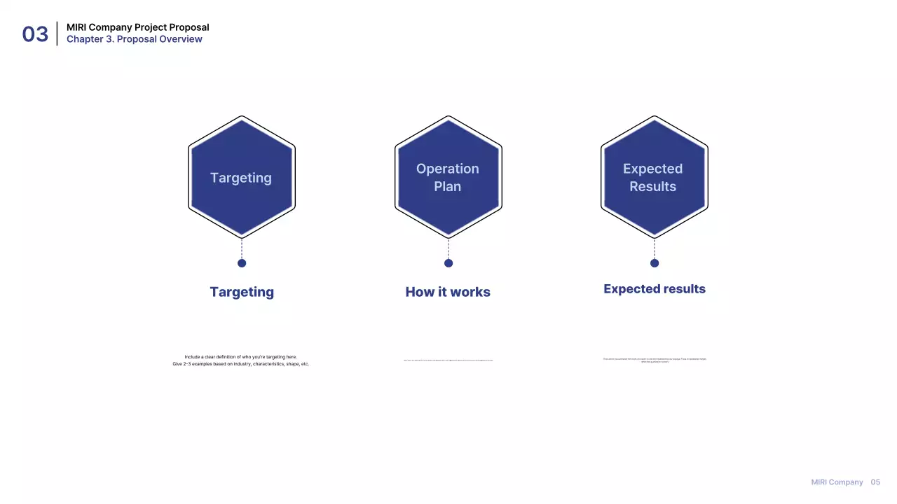 Blue Modern Planning Proposal