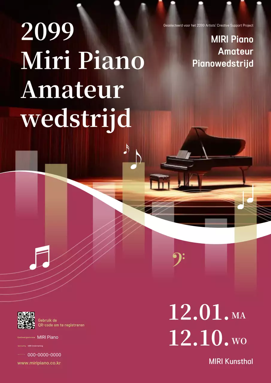 Gids voor de Red Classic Pianowedstrijd