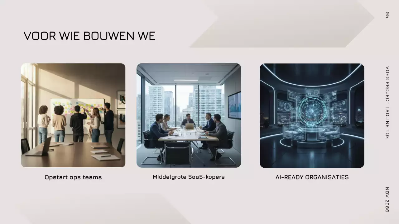 Grey Modern AI-aankondiging