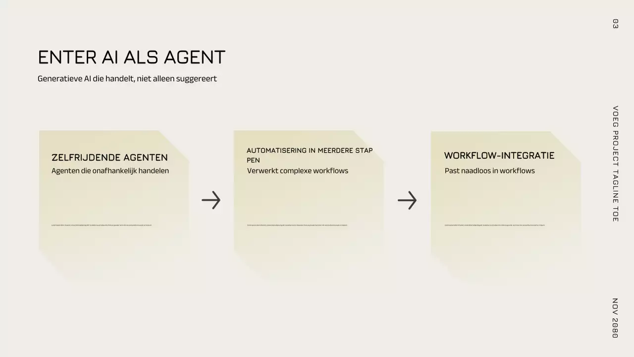 Grey Modern AI-aankondiging