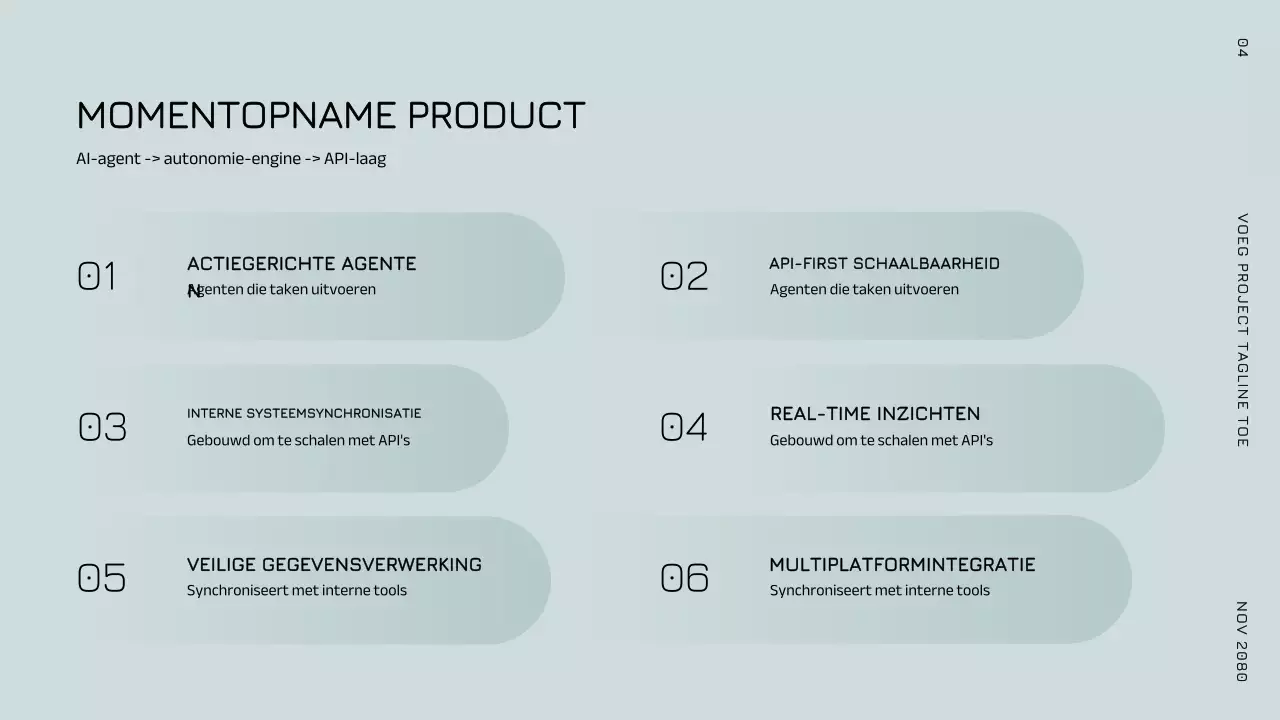 Grey Modern AI-aankondiging