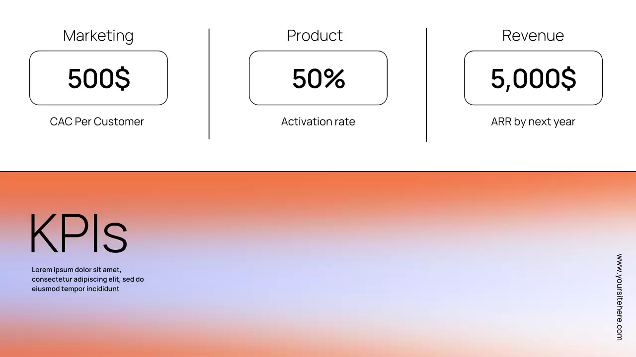 Orange Modern Strategy Document Presentation
