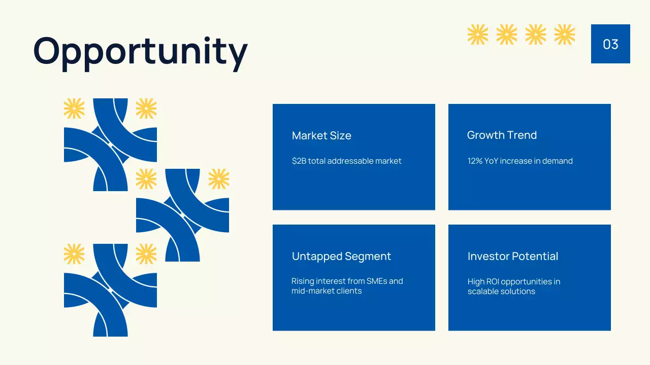 Blue Professional Pitch Deck