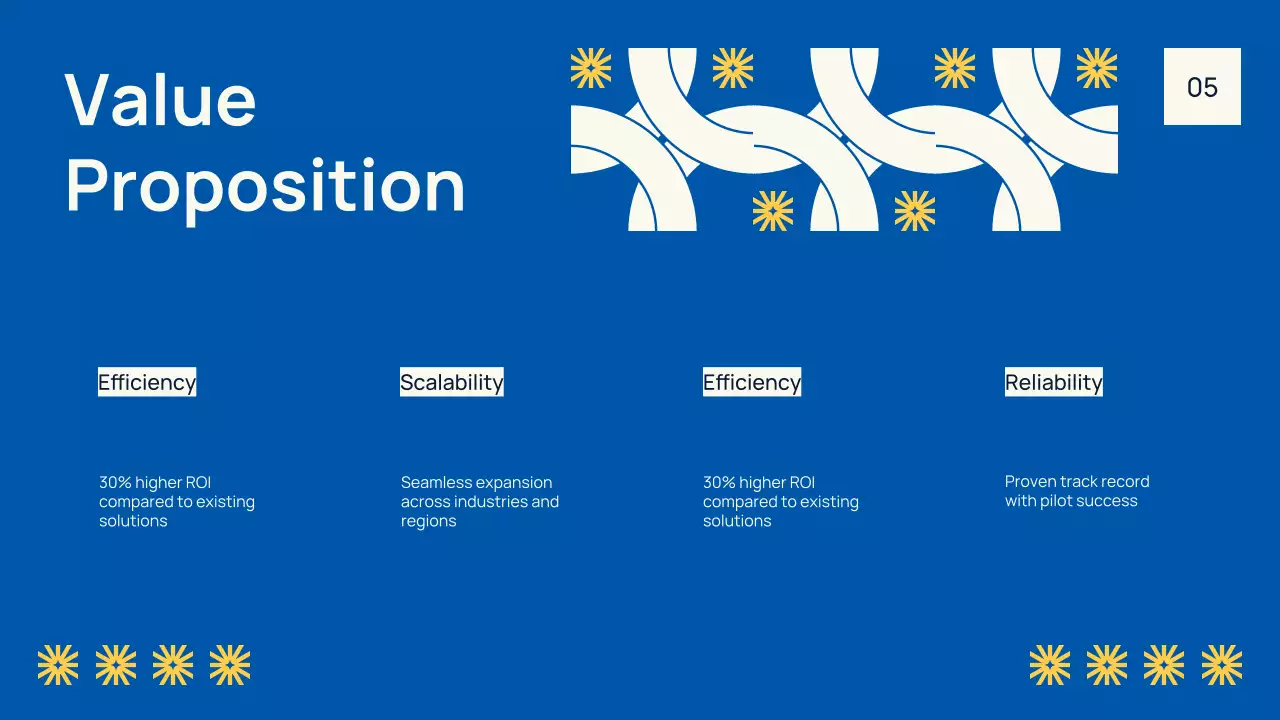 Blue Professional Pitch Deck