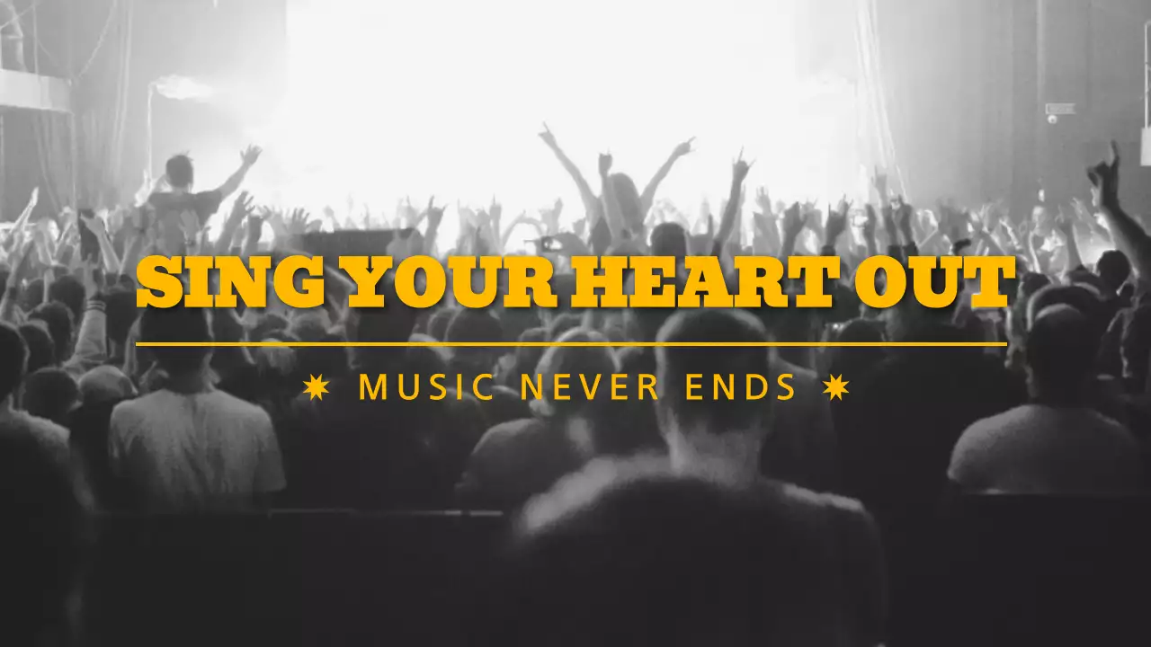 Black Retro Music Promotion YouTube Thumbnail