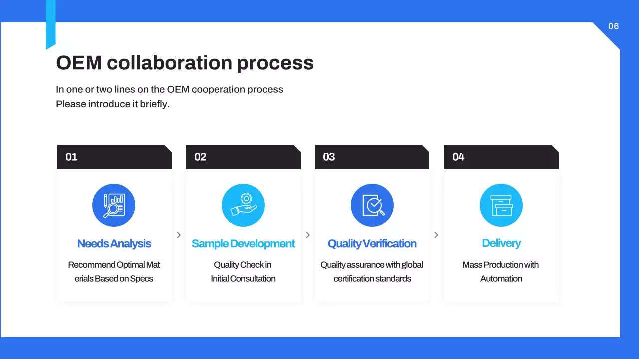 blue geometric medical proposal document
