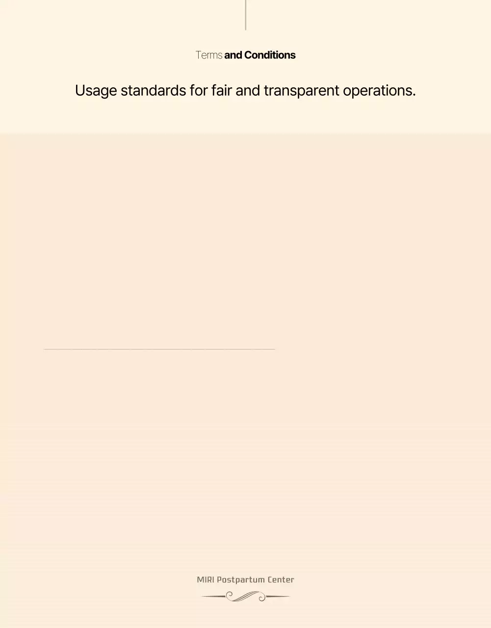 Promosi Pusat Perawatan Pasca Persalinan Beige Clean