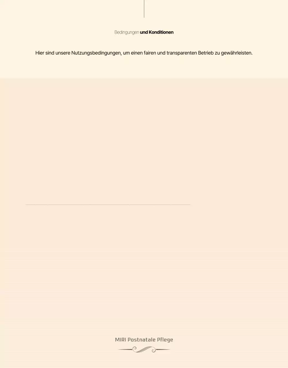 Beige Clean Postpartum Care Center Promotion