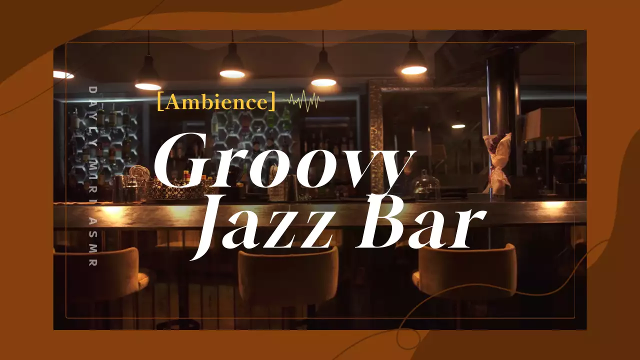 브라운 레트로 재즈 프로모션 유튜브 썸네일