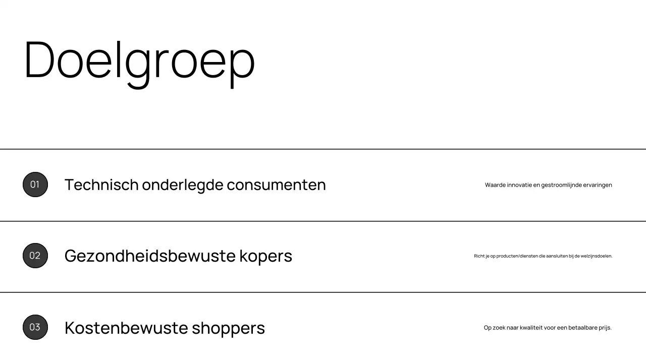 Presentatie van het Orange Modern Strategy Document