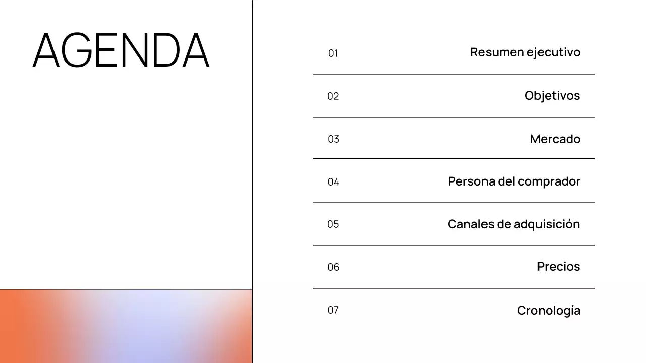 Presentación del documento de estrategia moderna de Orange