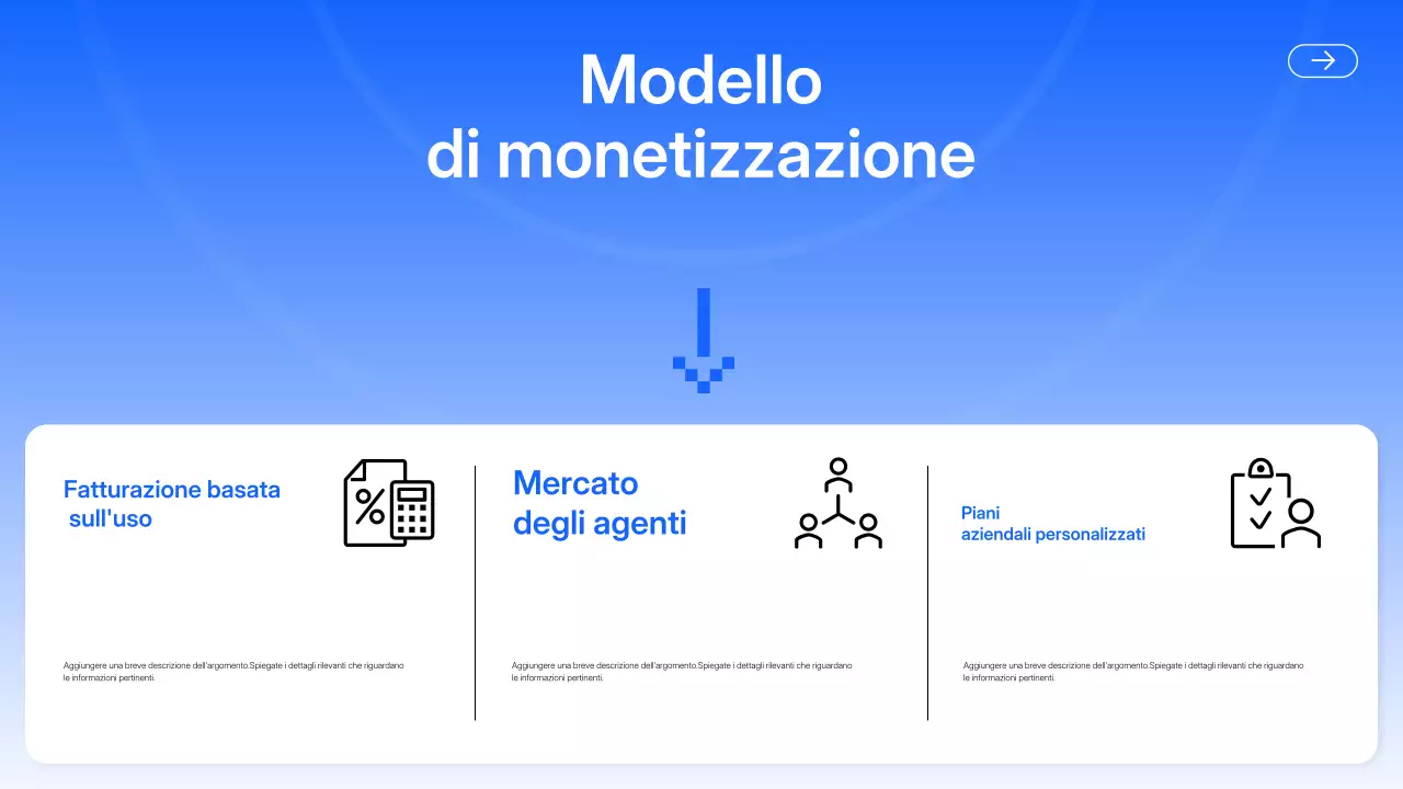 Presentazione di Blue Modern AI