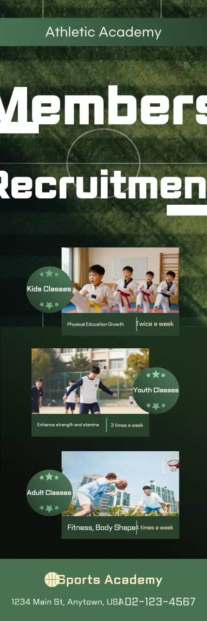 Recrutamento Atlético Verde e Limpo