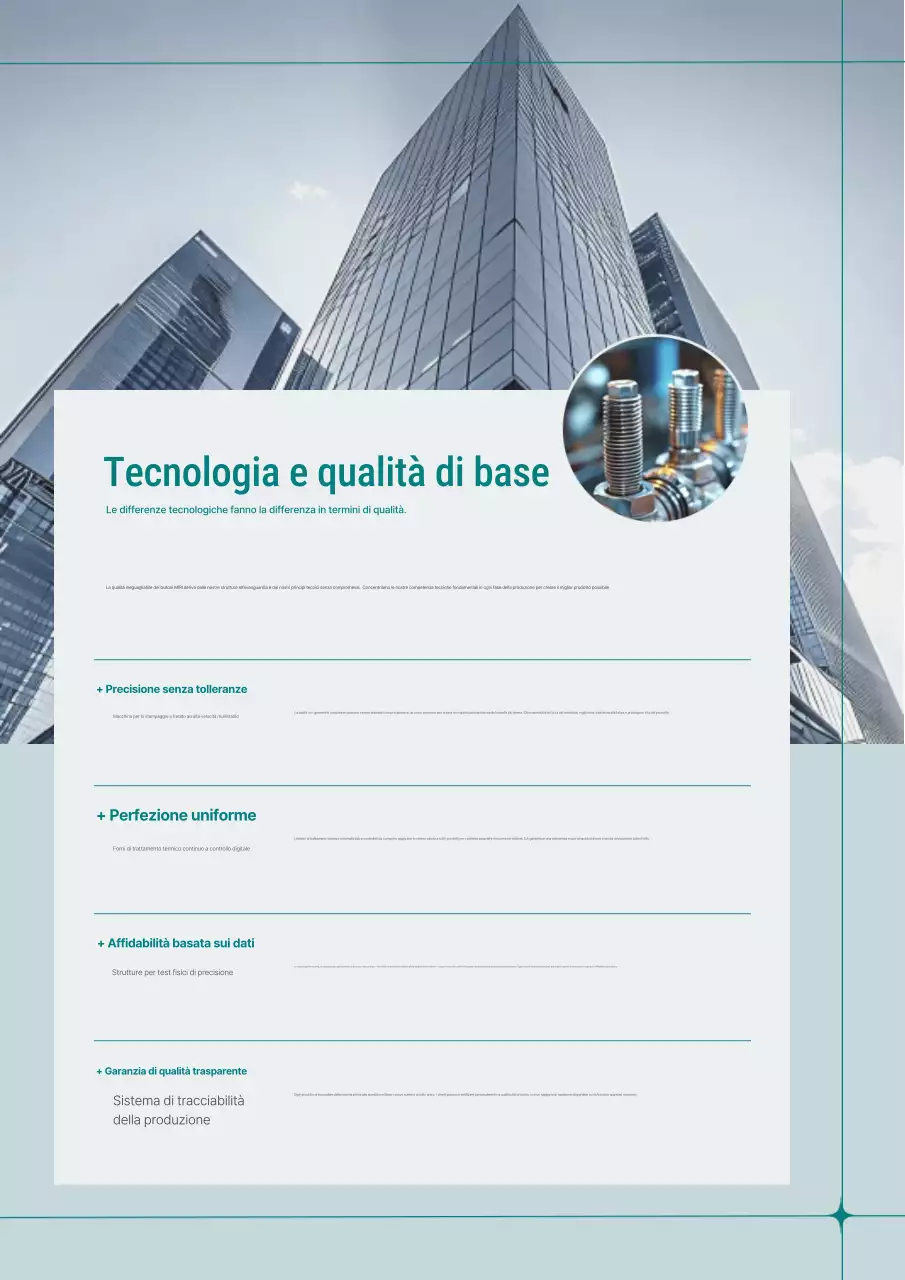 Catalogo industriale moderno grigio