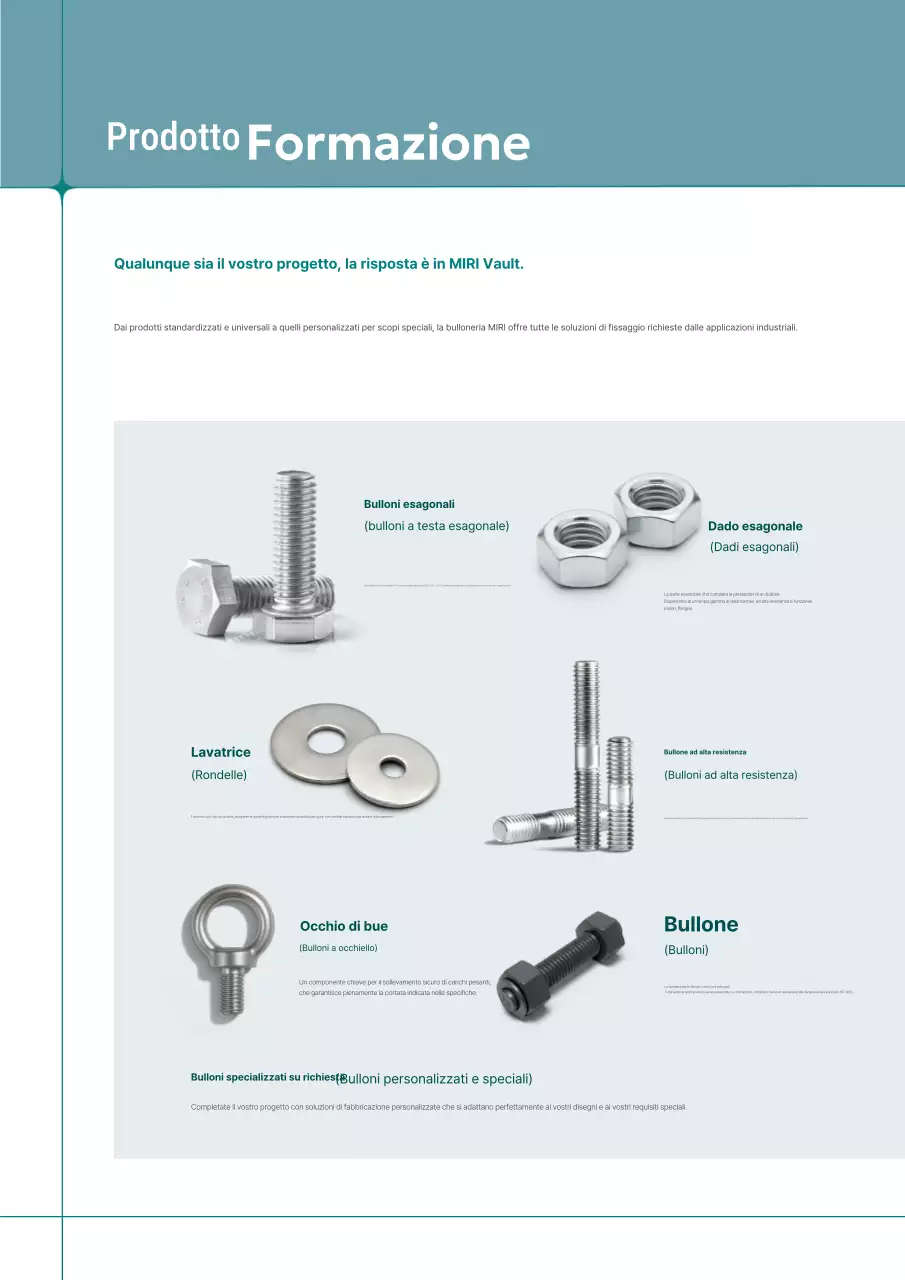 Catalogo industriale moderno grigio