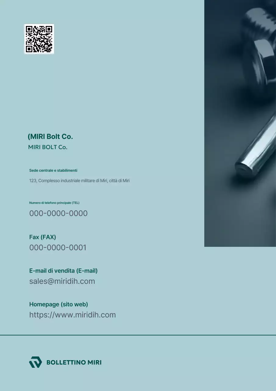 Catalogo industriale moderno grigio