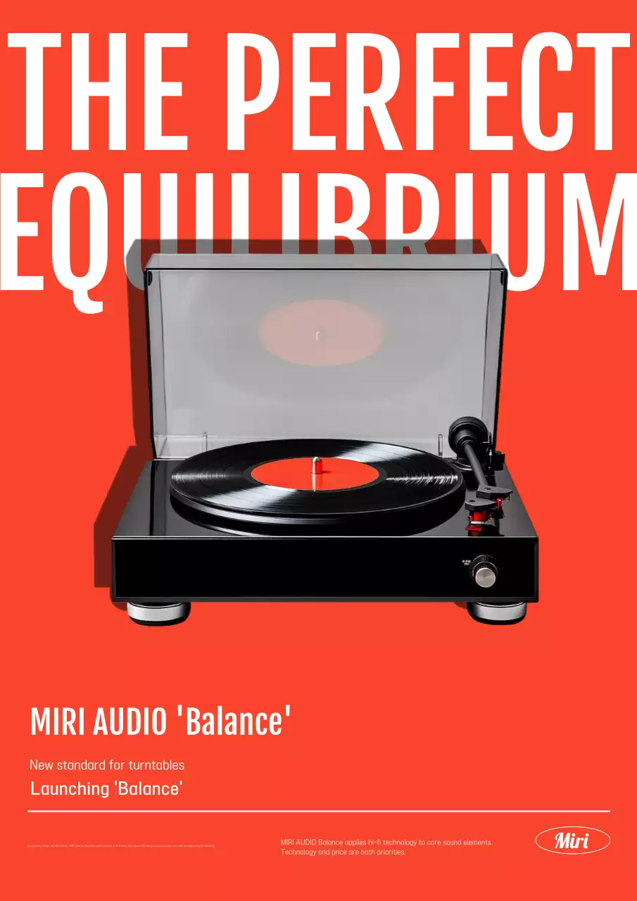 Quảng cáo Red Modern Audio