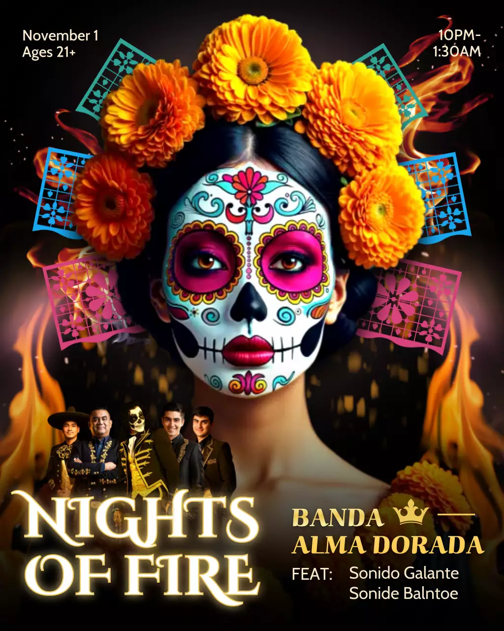 Orange Cultural Festival Promotion Instagram Post