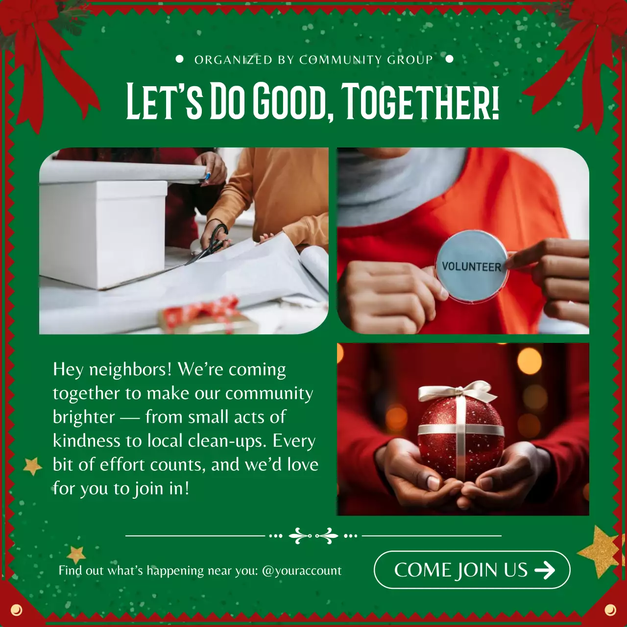 Modern Green Community Participation Announcement