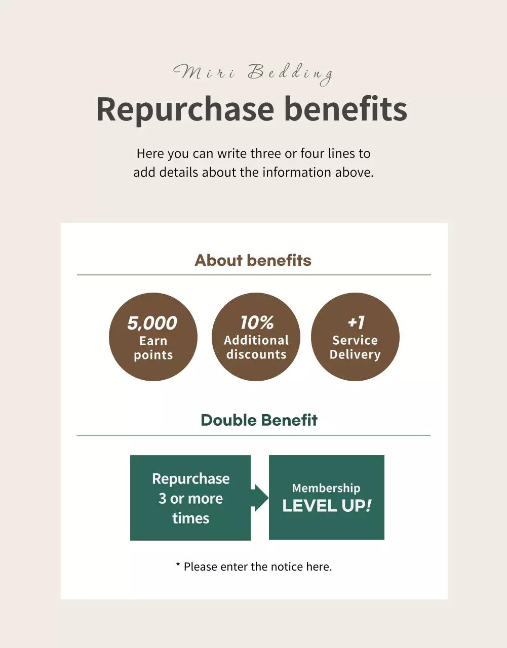 beige modern bedding advertisement