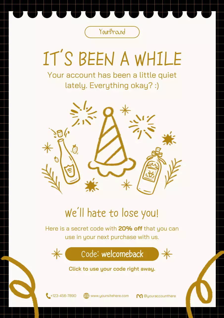 Red Festive New Year Promotion Poster