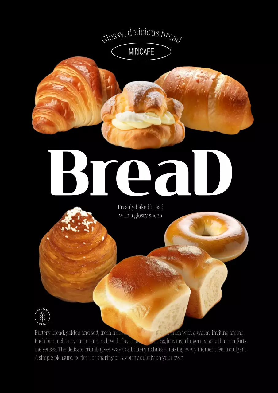 브레드 블랙 포스터