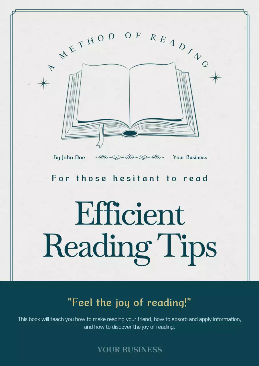 Green Classic Reading Guide Poster