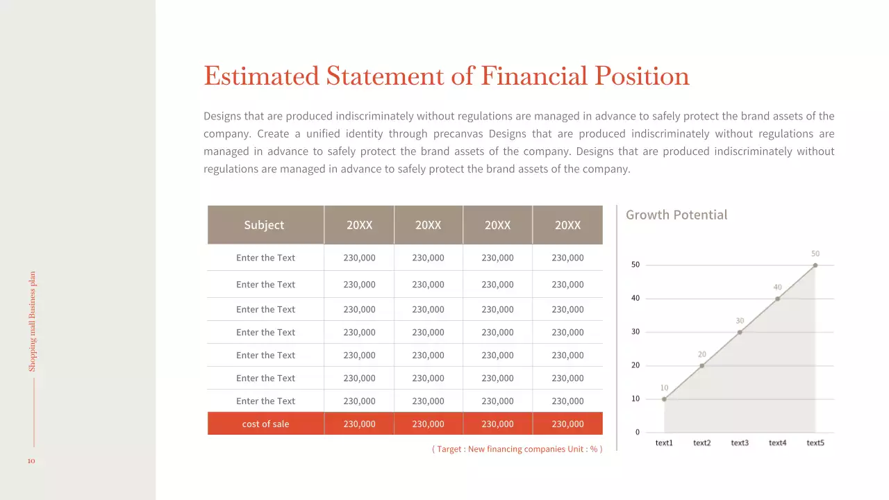 Presentasi Rencana Belanja Modern Beige