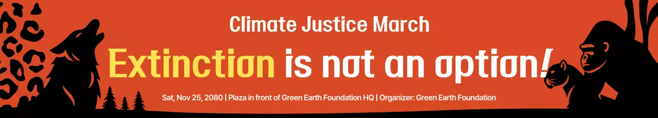 Evento da Campanha Ambiental Orange Highlight